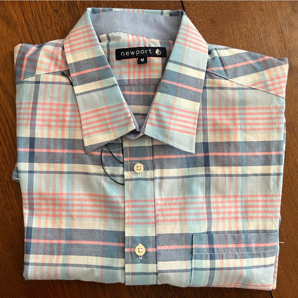 Mens Newport button down polo